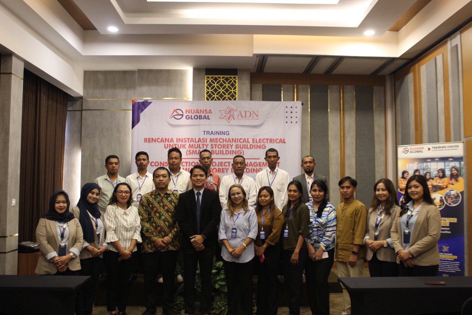 Pelatihan Construction Project Management for Multy Storey Building