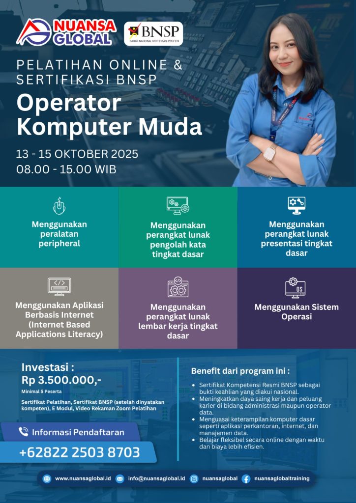 Operator Komputer Muda