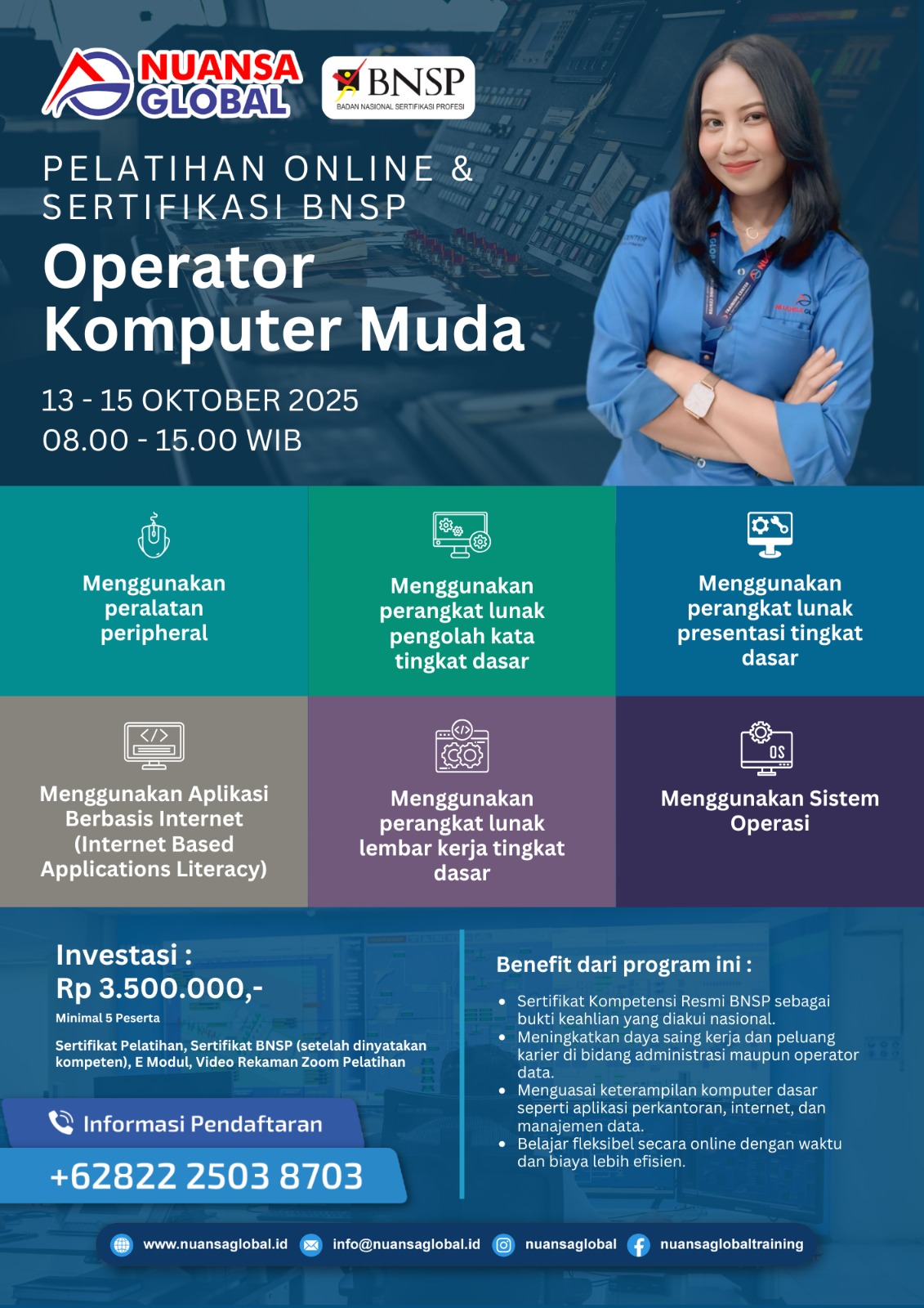 Operator Komputer Muda